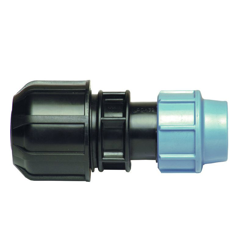 Муфта пряма перехідна універсальна 20-27x32, 10 PN, поліпропілен